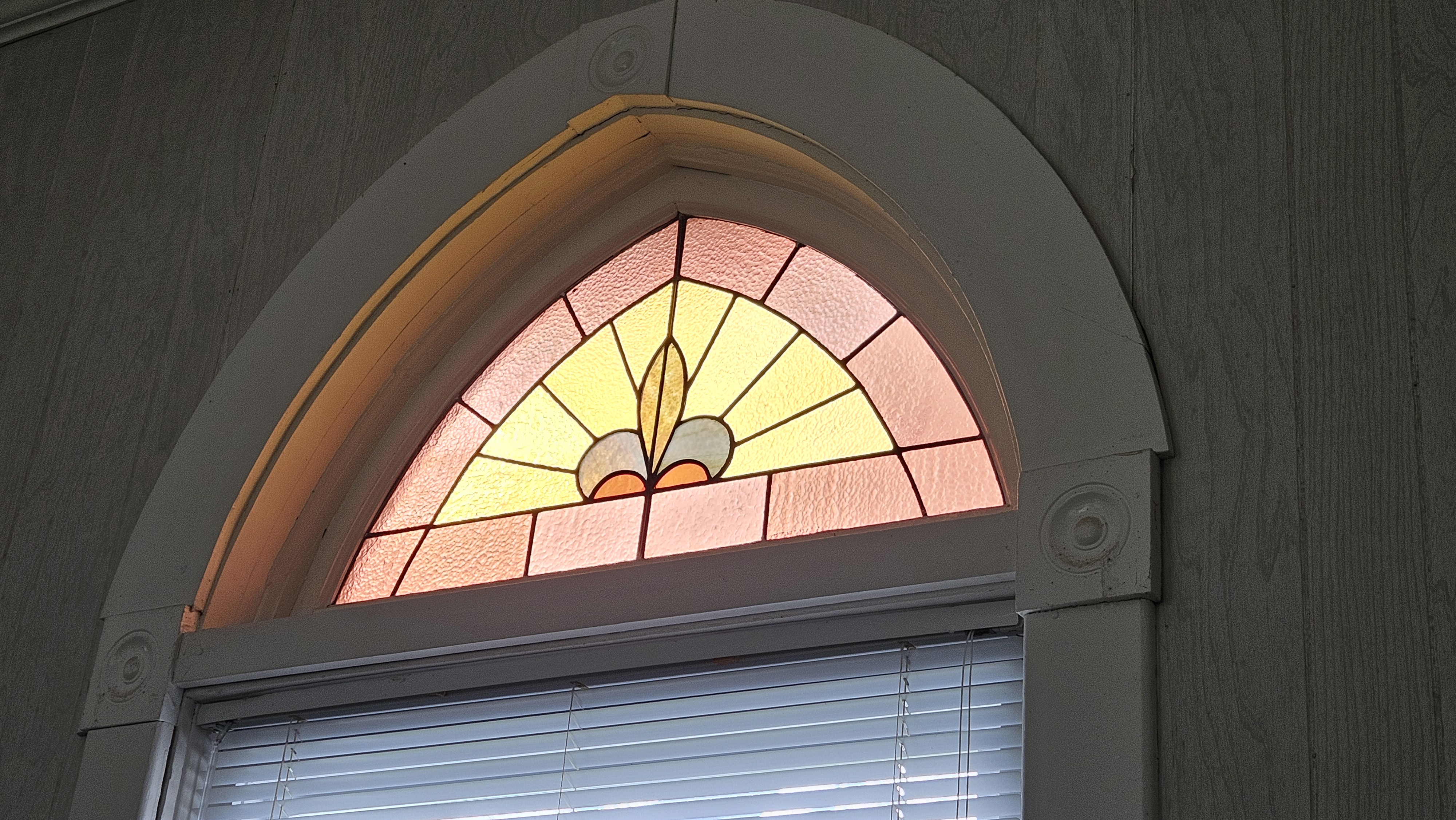 Church stained glass window